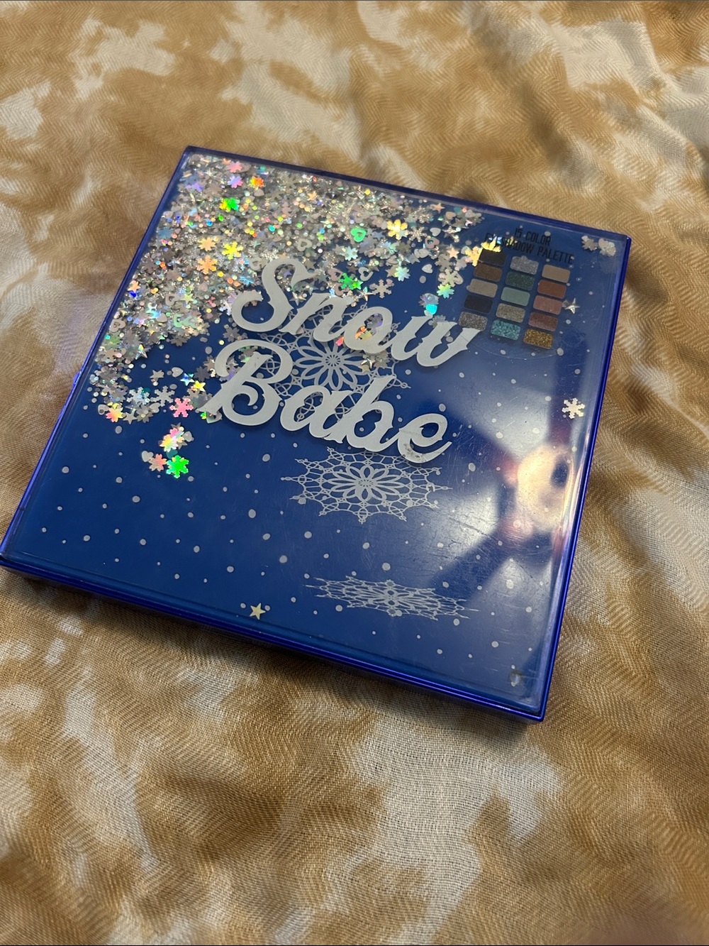 Snow Babe Shimmery Blue Eyeshadow Palette